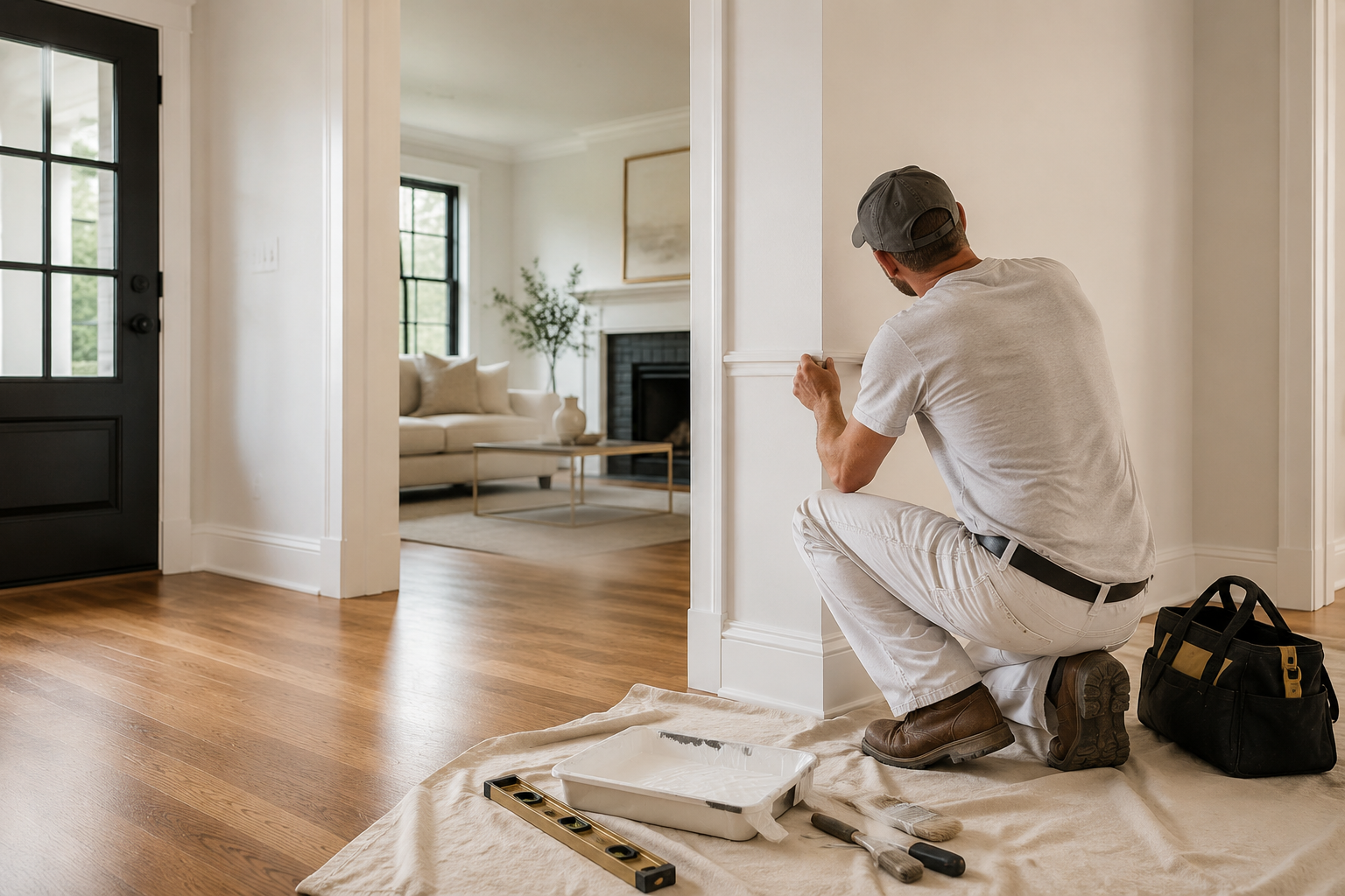 Interior remodeling project by Julio's Remodeling & Cleaning